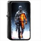 Battlefield 3 Battlefield Oil Windproof Black Lighter Briquet Encendedor L125