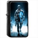 Battlefield 3 Battlefield Oil Windproof Black Lighter Briquet Encendedor L412