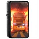 Battlefield Hardline Battlefield Oil Windproof Black Lighter Briquet Encendedor L685