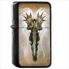 Diablo III Diablo Oil Windproof Black Lighter Briquet Encendedor L175