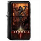 Diablo III Diablo Oil Windproof Black Lighter Briquet Encendedor L224