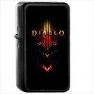 Diablo III Diablo Oil Windproof Black Lighter Briquet Encendedor L374