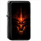 Diablo III Diablo Oil Windproof Black Lighter Briquet Encendedor L418