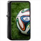 Fifa World Cup Brazil 2014 Oil Windproof Black Lighter Briquet Encendedor L199