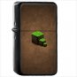 Minecraft Oil Windproof Black Lighter Briquet Encendedor L20