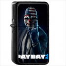 Payday 2 Payday Oil Windproof Black Lighter Briquet Encendedor L196