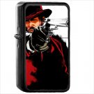 Red Dead Redemption Red Dead Oil Windproof Black Lighter Briquet Encendedor L591