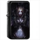 World Of Warcraft Warcraft Oil Windproof Black Lighter Briquet Encendedor L622