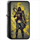 Video Game Assassin's Creed III Oil Windproof Black Lighter Briquet Encendedor L2866