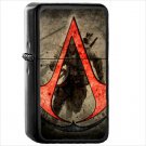Video Game Assassin's Creed Oil Windproof Black Lighter Briquet Encendedor L3206