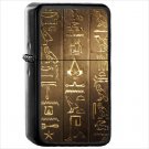 Video Game Assassin's Creed Origins Oil Windproof Black Lighter Briquet Encendedor L3257