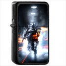 Video Game Battlefield 3 Oil Windproof Black Lighter Briquet Encendedor L1110