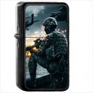 Video Game Battlefield 4 Oil Windproof Black Lighter Briquet Encendedor L807