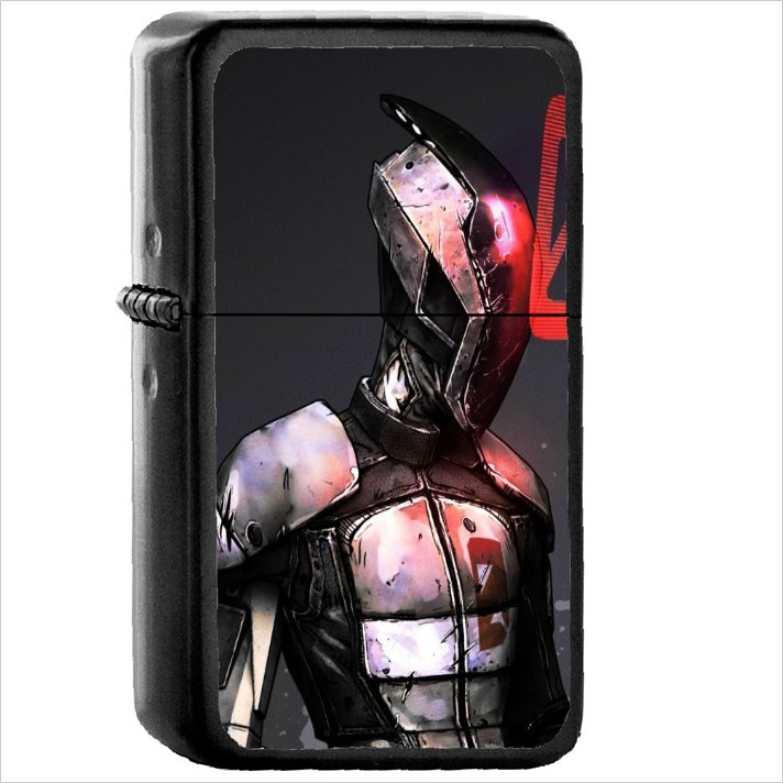 Video Game Borderlands 2 Oil Windproof Black Lighter Briquet Encendedor L2870