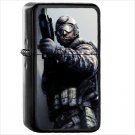 Video Game Combat Arms Oil Windproof Black Lighter Briquet Encendedor L1308