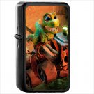 Video Game Crash Team Racing Oil Windproof Black Lighter Briquet Encendedor L3513