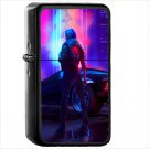 Video Game Cyberpunk 2077 Oil Windproof Black Lighter Briquet Encendedor L3506