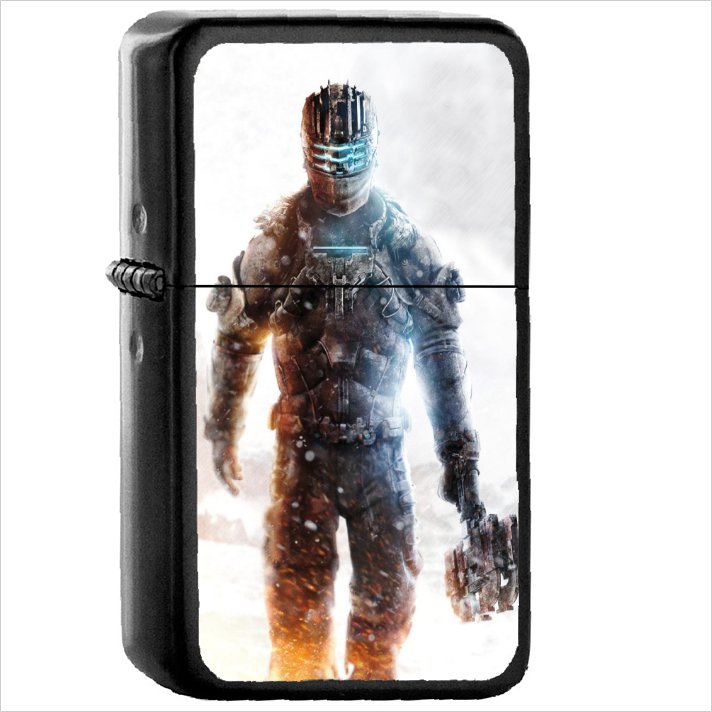 Video Game Dead Space 3 Dead Space Oil Windproof Black Lighter Briquet Encendedor L963