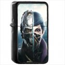 Video Game Dishonored 2 Dishonored Oil Windproof Black Lighter Briquet Encendedor L3274