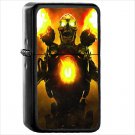 Video Game Doom (2016) Oil Windproof Black Lighter Briquet Encendedor L2973