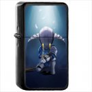 Video Game DotA 2 Dota Oil Windproof Black Lighter Briquet Encendedor L1005