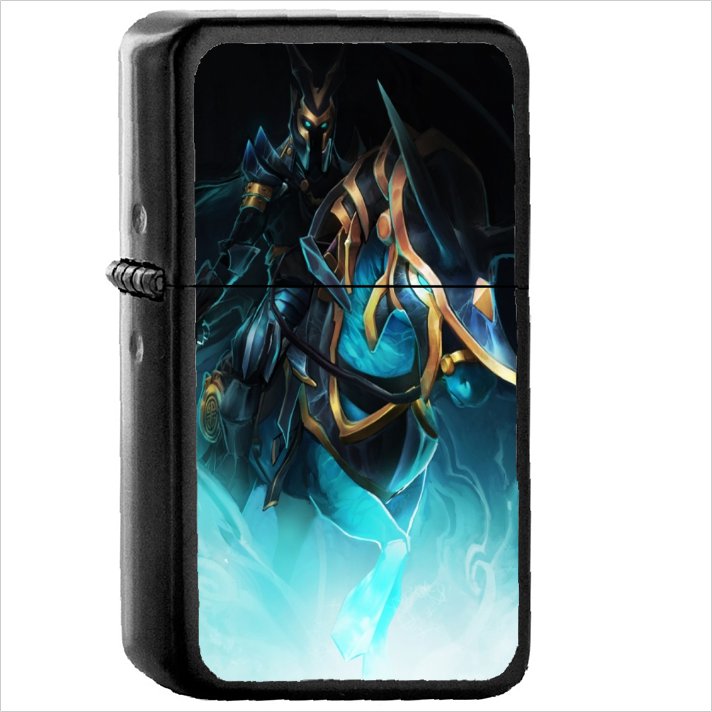 Video Game DotA 2 Dota Oil Windproof Black Lighter Briquet Encendedor L1081