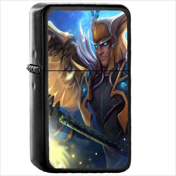 Video Game DotA 2 Dota Oil Windproof Black Lighter Briquet Encendedor L1148