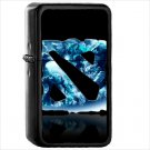 Video Game DotA 2 Dota Oil Windproof Black Lighter Briquet Encendedor L1673