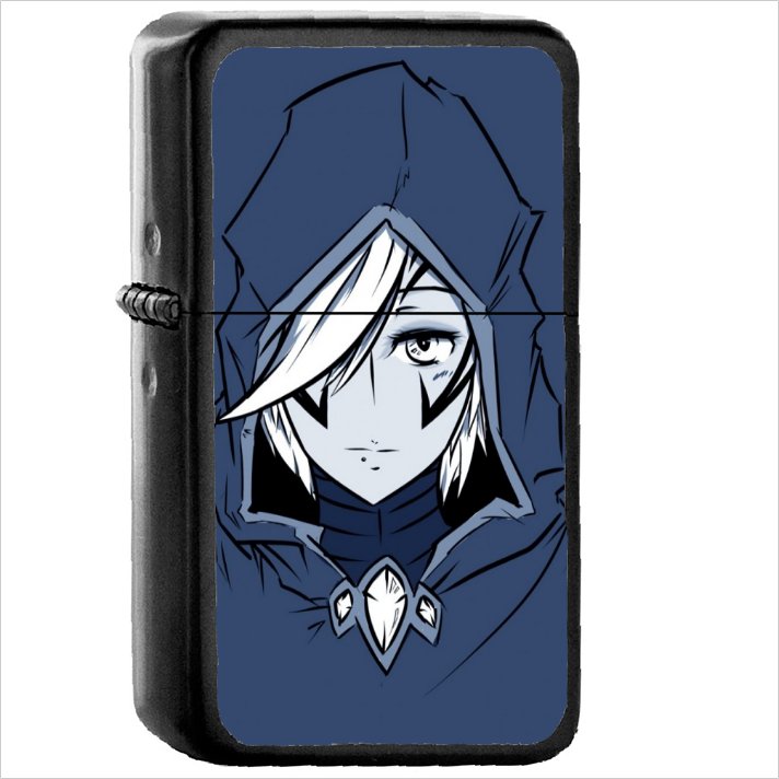 Video Game DotA 2 Dota Oil Windproof Black Lighter Briquet Encendedor L1689