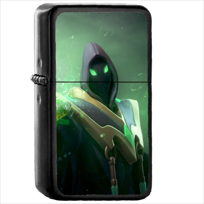 Video Game DotA 2 Dota Oil Windproof Black Lighter Briquet Encendedor L2283
