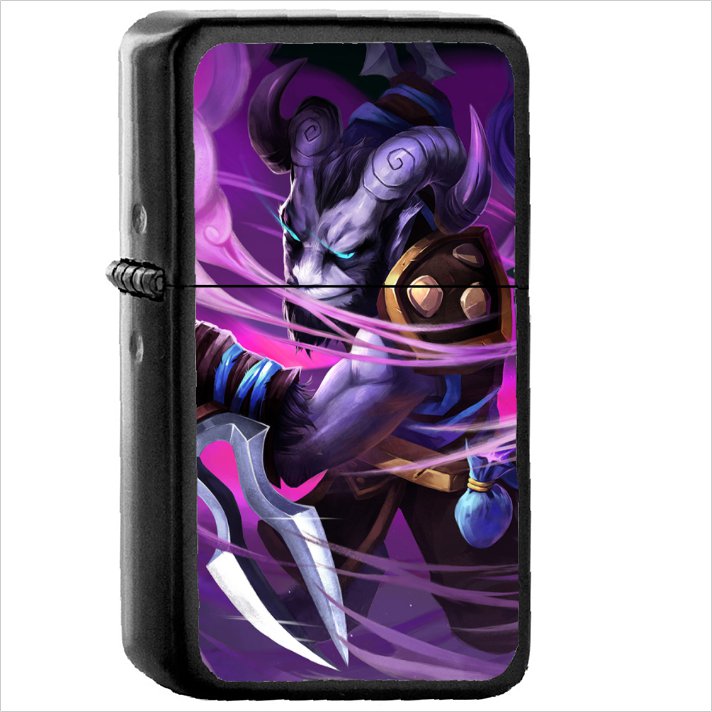 Video Game DotA 2 Dota Oil Windproof Black Lighter Briquet Encendedor L2708