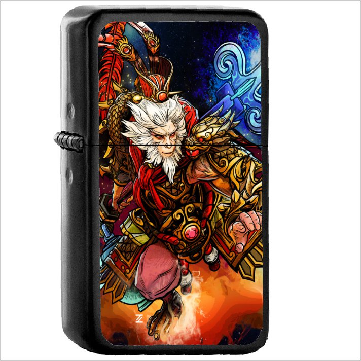 Video Game DotA 2 Dota Oil Windproof Black Lighter Briquet Encendedor L3695
