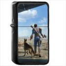 Video Game Fallout 4 Oil Windproof Black Lighter Briquet Encendedor L1920