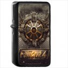 Video Game Fallout 4 Oil Windproof Black Lighter Briquet Encendedor L2733