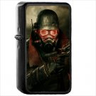 Video Game Fallout Oil Windproof Black Lighter Briquet Encendedor L3474
