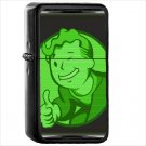 Video Game Fallout Oil Windproof Black Lighter Briquet Encendedor L1469