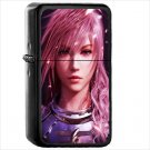 Video Game Final Fantasy XIII-2 Final Fantasy Oil Windproof Black Lighter Briquet Encendedor L2047