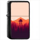 Video Game Firewatch Oil Windproof Black Lighter Briquet Encendedor L2095