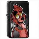 Video Game Five Nights at Freddy's Oil Windproof Black Lighter Briquet Encendedor L3543