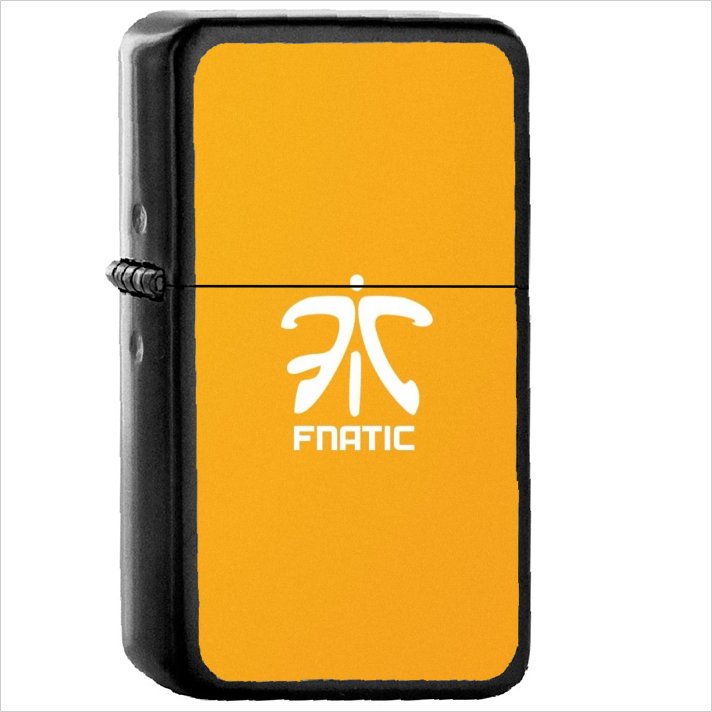 Video Game Fnatic Oil Windproof Black Lighter Briquet Encendedor L1711