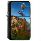 Video Game Fortnite Oil Windproof Black Lighter Briquet Encendedor L3146