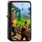 Video Game Fortnite Oil Windproof Black Lighter Briquet Encendedor L3147