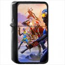 Video Game Fortnite Oil Windproof Black Lighter Briquet Encendedor L3149