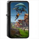 Video Game Fortnite Oil Windproof Black Lighter Briquet Encendedor L3151