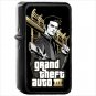Video Game Grand Theft Auto III 3 Oil Windproof Black Lighter Briquet Encendedor L3234