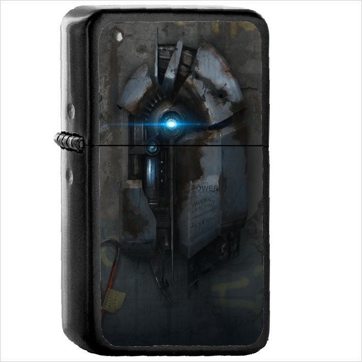 Video Game Half-life Half-Life Oil Windproof Black Lighter Briquet Encendedor L770