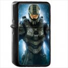 Video Game Halo 4 Halo Oil Windproof Black Lighter Briquet Encendedor L3099