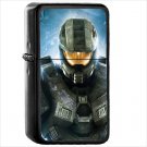 Video Game Halo Oil Windproof Black Lighter Briquet Encendedor L912