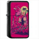 Video Game Hotline Miami Oil Windproof Black Lighter Briquet Encendedor L875