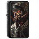Video Game Killzone Oil Windproof Black Lighter Briquet Encendedor L2906